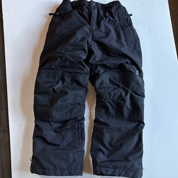 Lands' End Other - Kids Lands' End Squall Waterproof Insulated Iron Knee Snow Pants Black sz 8